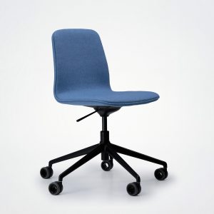 Chaise Eliott 5 branches à roulettes